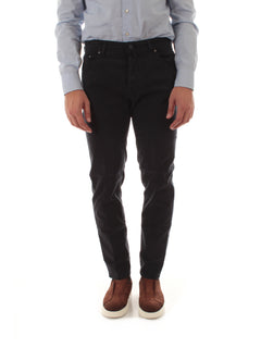 Jacob Cohen jeans scott cropped carrot slim fit da uomo navy blue