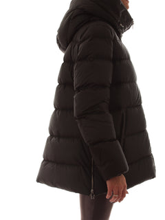 ADD piumino con cappuccio da donna black