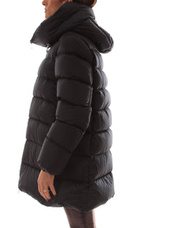 ADD piumino con cappuccio pacific blue da donna