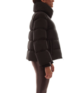 ADD piumino corto da donna black