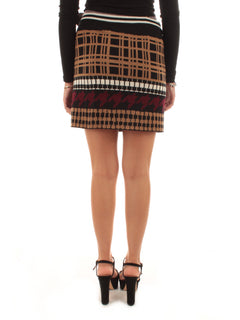 Akep minigonna da donna multicolore