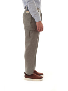 Santaniello FURORERIMA pantalone da uomo grigio