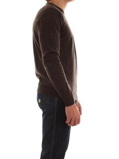 Woolrich maglione girocollo in pura lana da uomo falcon