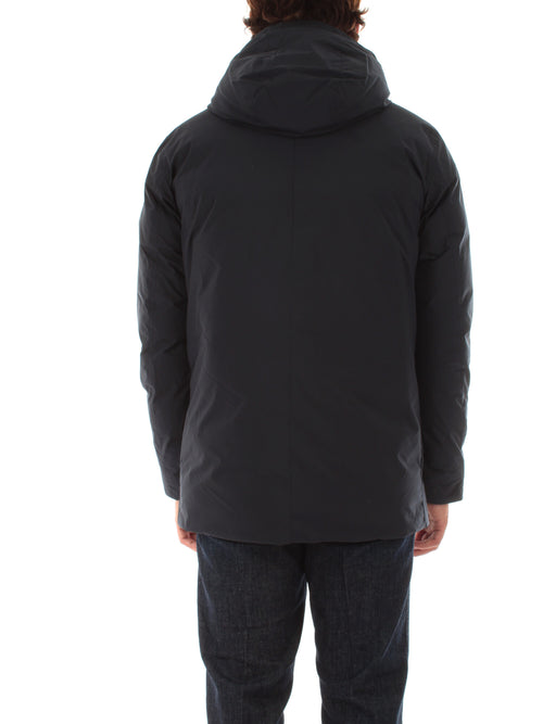 Woolrich Arctic Parka Cloud con cappuccio da uomo melton blue