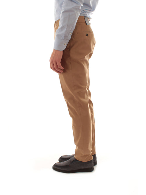Incotex pantalone Pattern 54 da uomo camel