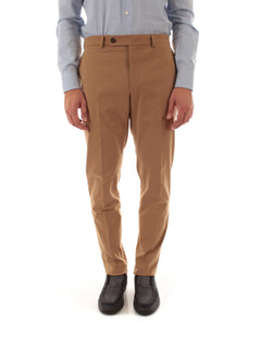 Incotex pantalone Pattern 54 da uomo camel