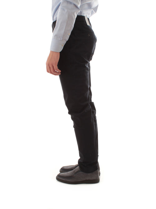 Incotex pantalone Pattern 54 da uomo blu navy