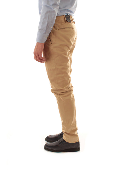 Incotex pantalone Pattern 30 da uomo camel