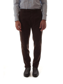 Incotex pantalone Pattern 30 da uomo marrone