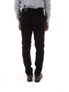 Incotex pantalone Pattern 30 da uomo blu navy