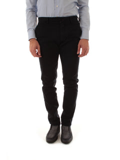 Incotex pantalone Pattern 30 da uomo blu navy