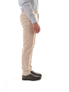 Incotex pantalone Pattern 30 da uomo beige
