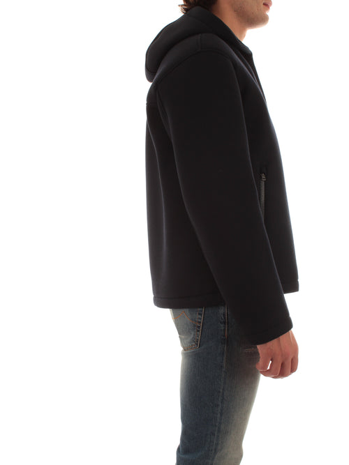 Herno giacca in 3 layer scuba da uomo blu scuro