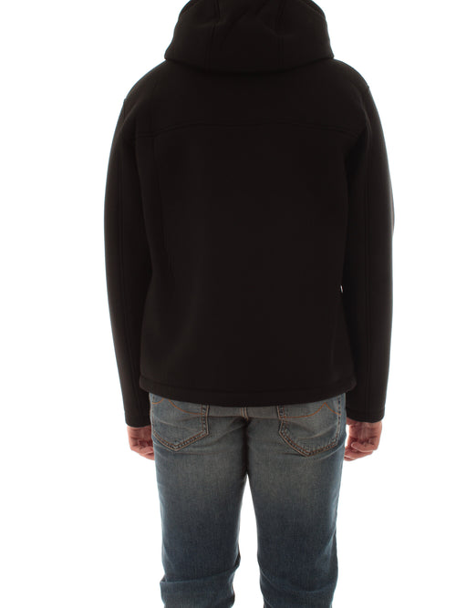 Herno giacca in 3 layer scuba da uomo nero