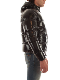 Herno bomber in gloss da uomo nero