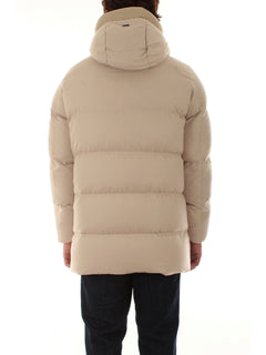 Herno giaccone in cashmere seta ed ecoage da uomo chantilly