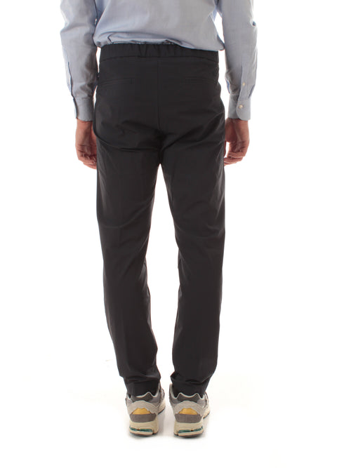 Herno pantaloni da uomo blu