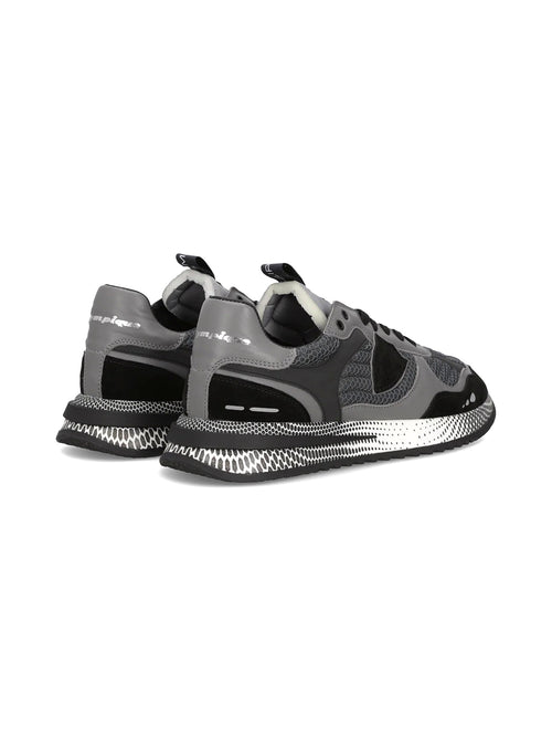 Philippe Model OLYMPIQUE LOW sneakers da uomo noir/gris