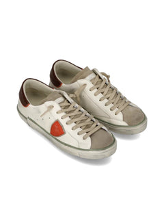 Philippe Model PARIS LOW sneakers da uomo lait/orange