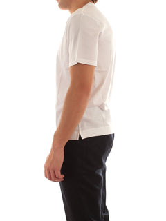 Fedeli T-shirt extreme in jersey di cotone Giza da uomo white