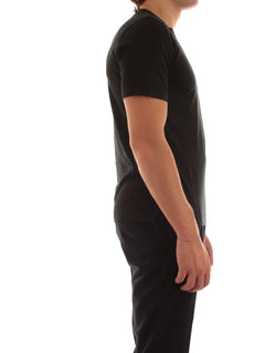Fedeli T-shirt extreme in jersey di cotone Giza da uomo black