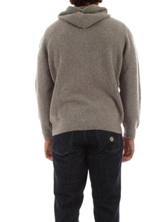 Fedeli felpa con cappuccio da uomo grigio