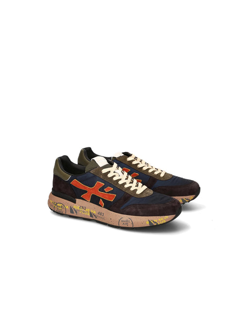 Premiata MICK 7721 sneakers da uomo blu/marrone