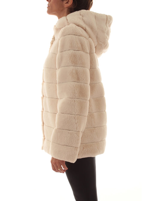 Emme Marella SEM ecopelliccia da donna burro