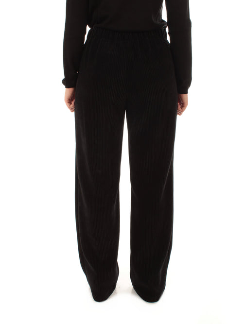Emme Marella FOSTER pantalone in velluto a coste da donna antracite