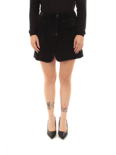 Emme Marella DERNA gonna in velluto da donna antracite