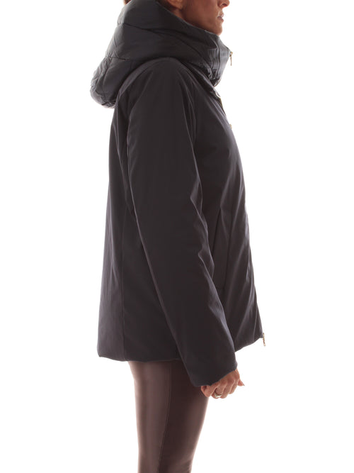 Emme Marella JERZU imbottito corto da donna blu navy