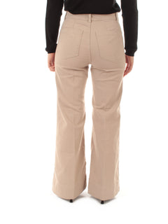 Emme Marella RUSPA pantalone slim flare da donna cacha