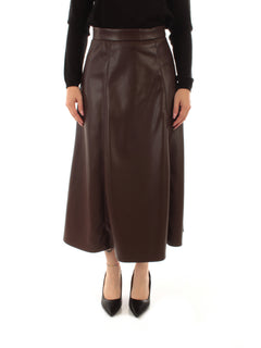 Emme Marella VALLY gonna ampia da donna bordeaux