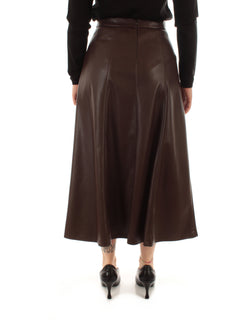 Emme Marella VALLY gonna ampia da donna bordeaux