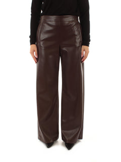 Emme Marella ANELLO pantalone dritto da donna bordeaux