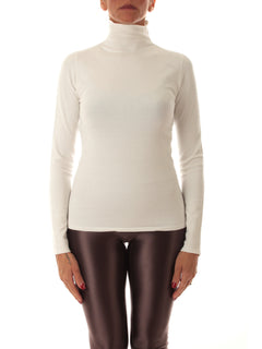 Emme Marella EFFIGY maglia dolcevita da donna bianco