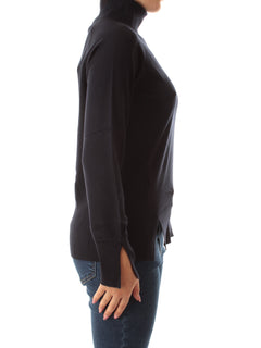 Emme Marella AQUILE maglia in viscosa stretch da donna blu