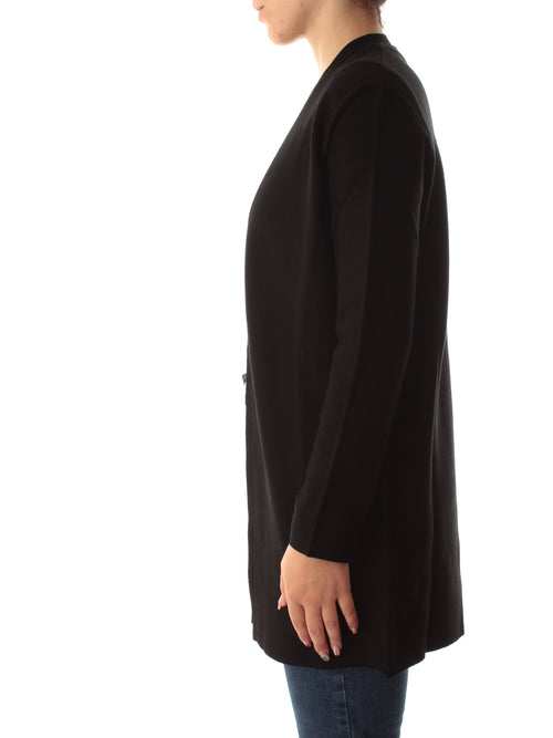 Emme Marella NITRA cardigan aperto da donna nero