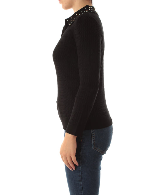 Emme Marella COBRA maglia a polo da donna nero