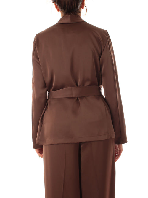 Iblues PARANA blazer morbido da donna testa di moro