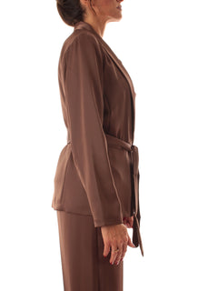 Iblues PARANA blazer morbido da donna testa di moro