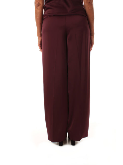 Iblues SANDALO pantalone fluido da donna bordeaux