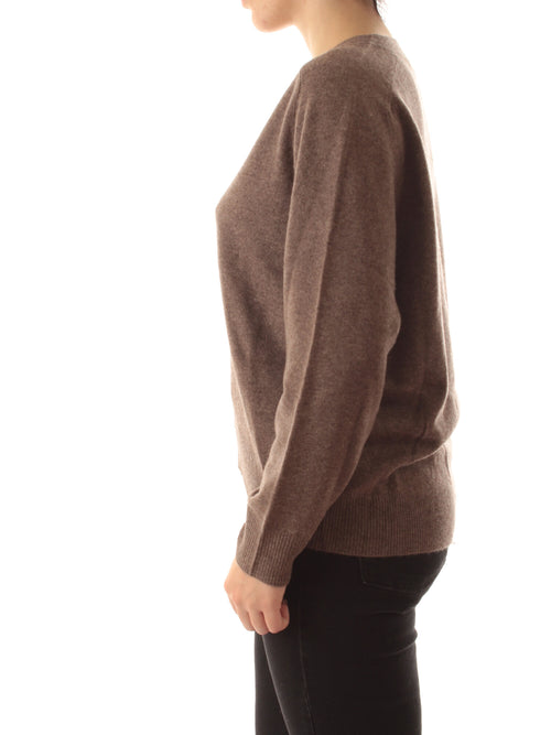 Iblues GAFF maglia misto cashmere da donna noce