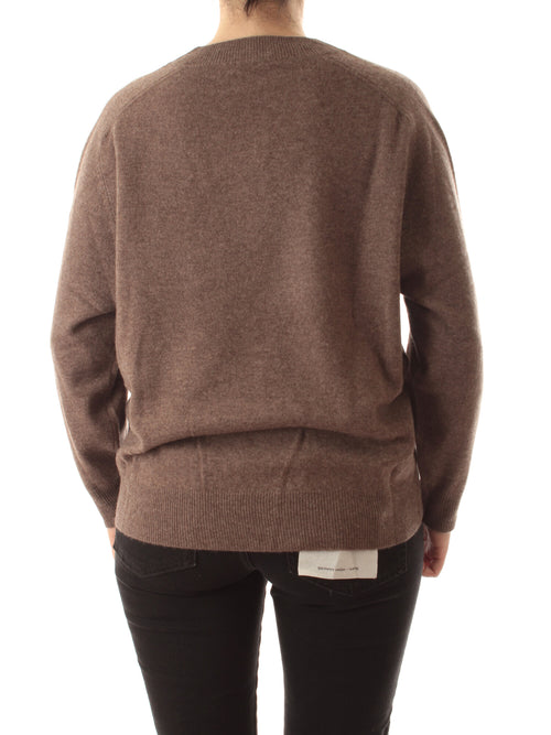 Iblues GAFF maglia misto cashmere da donna noce