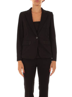 Emme Marella GAMMA giacca in jersey da donna nero