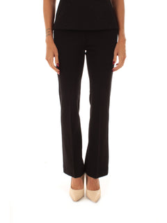 Emme Marella FLARE pantalone dritto da donna nero