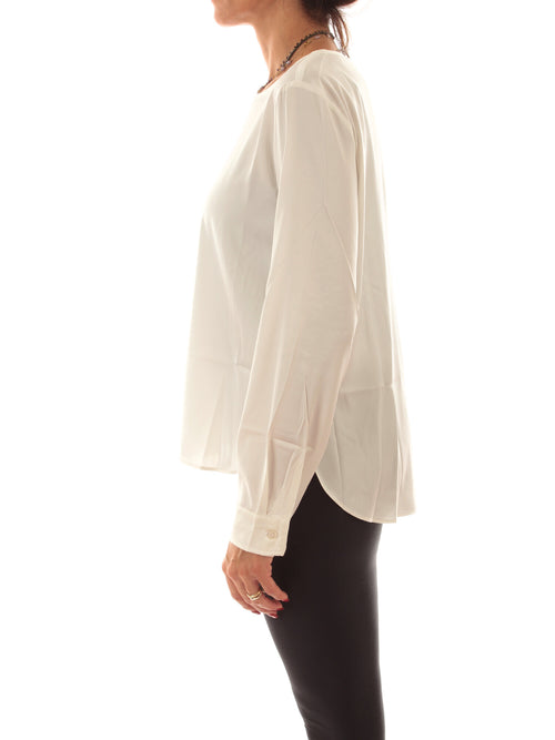 Emme Marella MADERA blusa da donna burro