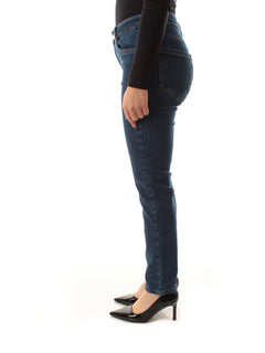 Emme Marella ORCHIDEA jeans skinny da donna blu medio