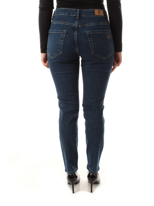 Emme Marella ORCHIDEA jeans skinny da donna blu medio