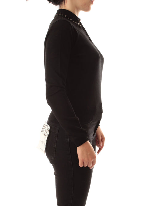 Iblues MIRELLA maglia con strass da donna nero
